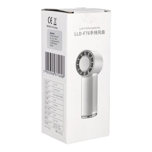Portable fan LLD-F76S white
