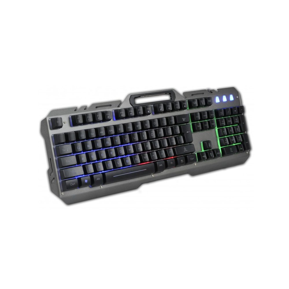 Rebeltec wired set: LED keyboard + mouse for INTERCEPTOR players