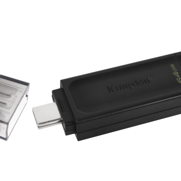 188495_oryg Kingston pendrive 64GB USB-C DT70 black