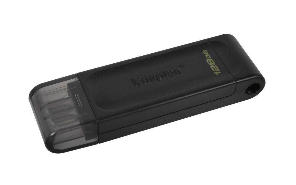 188499_oryg Kingston pendrive 128GB USB-C DT70 black
