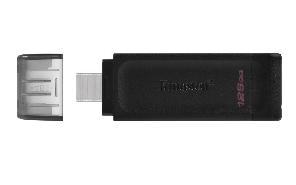 188501_oryg Kingston pendrive 128GB USB-C DT70 black