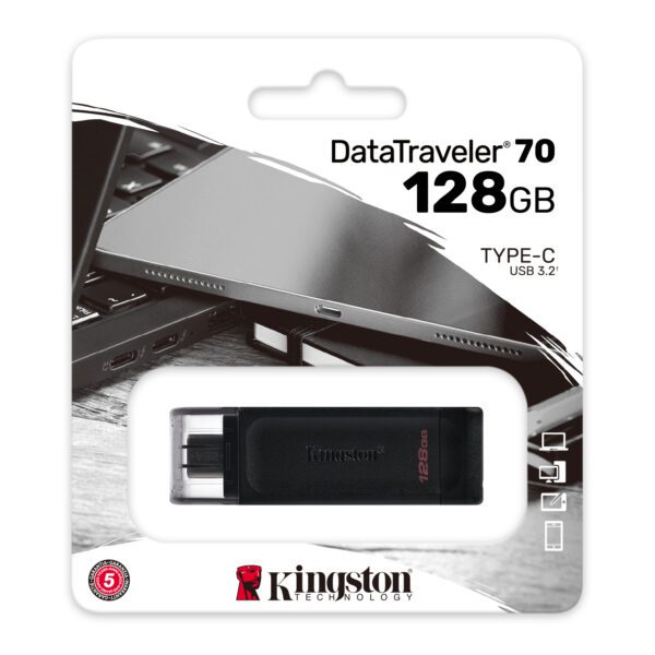 188504_oryg Kingston pendrive 128GB USB-C DT70 black