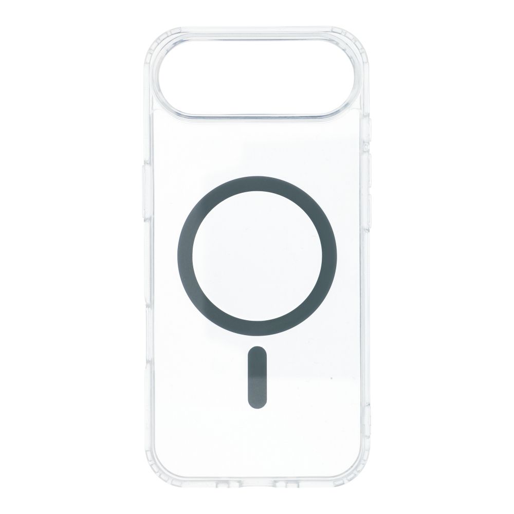 Drop Glue Colorful Ring Mag Cover compatible with MagSafe for IPHONE 17 Air grey