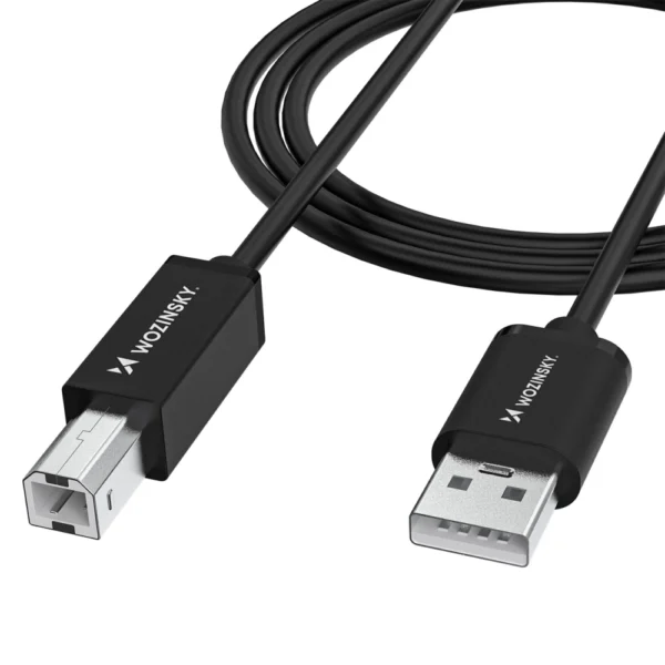 Wozinsky WKDDY4S USB-B - USB-A 480Mb/s Cable 1m - Blackeng
