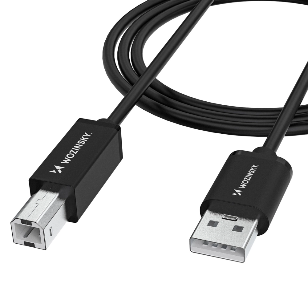 Wozinsky WKDDY4S USB-B - USB-A 480Mb/s Cable 1m - Blackeng