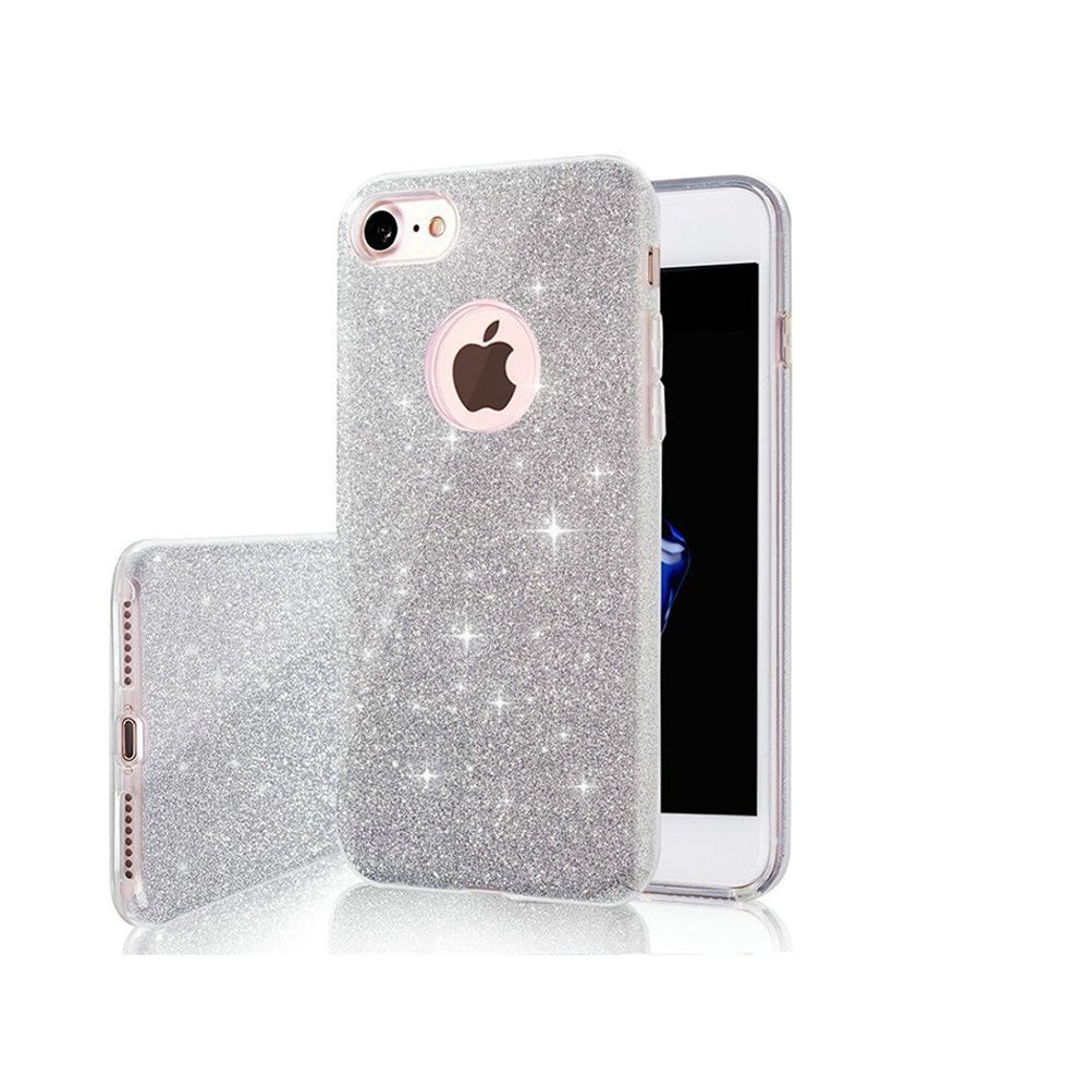192332_oryg Glitter 3in1 case for iPhone 12 / 12 Pro 6,1" silver