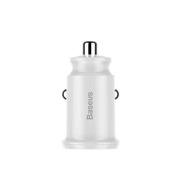 Baseus car charger Grain 2x USB 3,1A white