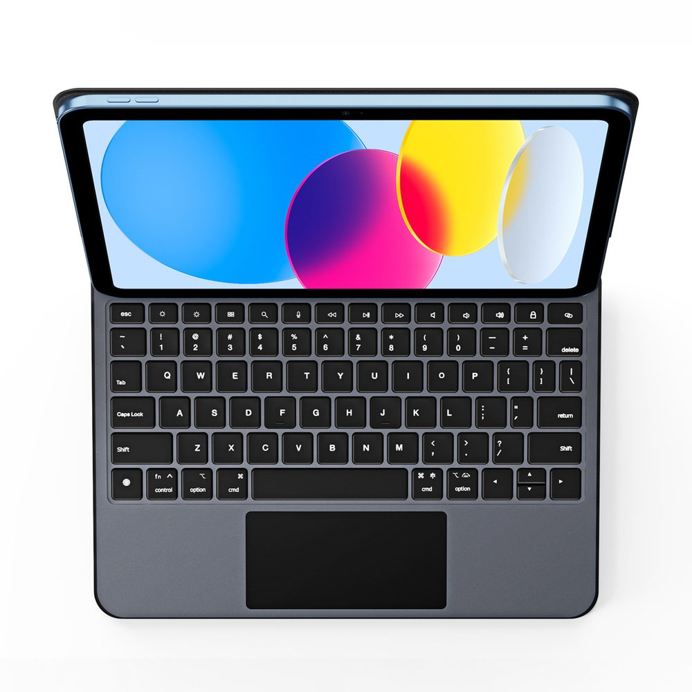 Etui z klawiaturą Dux Ducis (MK series) na iPad 10" (2022) iPad 11" (2025) - czarnepol