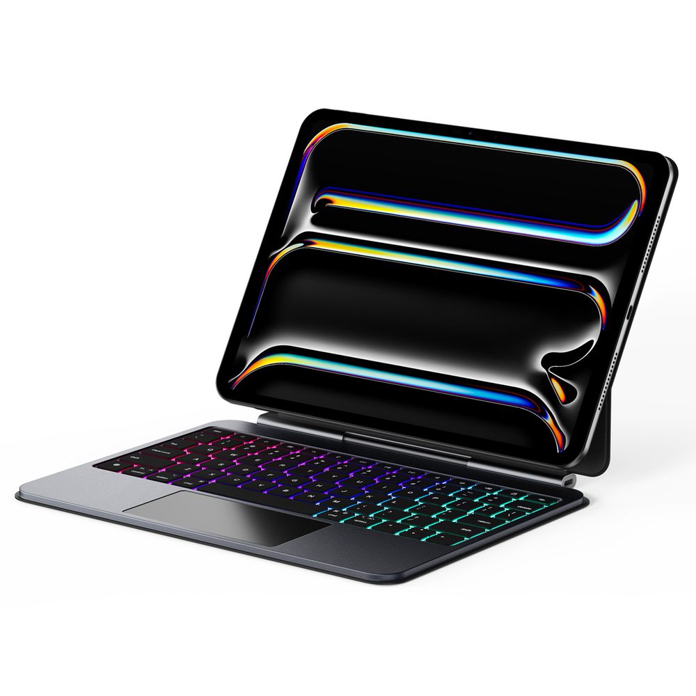 Etui z klawiaturą Dux Ducis (MK series) na iPad Pro 11" (2024) - czarnepol