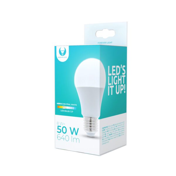 198175_oryg LED bulb E27 A60 8W 230V 4500K 640lm Forever Light