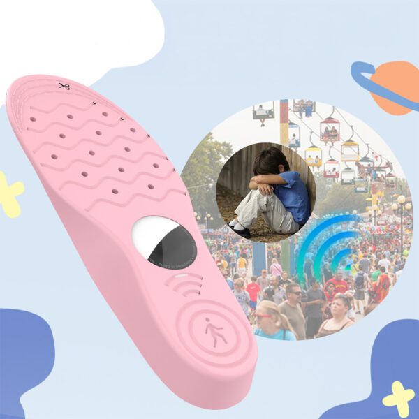 Wkładki do butów - etui ochronne na AirTag (175mm-190mm) - różowepol