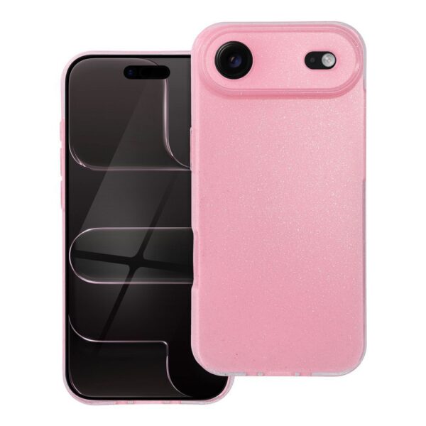1cec498d96486ad8e328c86075c58ff0 CLEAR CASE 2 mm BLINK for IPHONE 17 Air pink