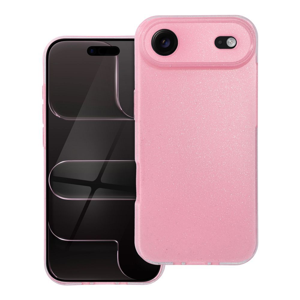 1cec498d96486ad8e328c86075c58ff0 CLEAR CASE 2 mm BLINK for IPHONE 17 Air pink