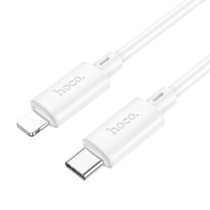 Cable USB C to Lightning Hoco PD 27W 2 m X88 white