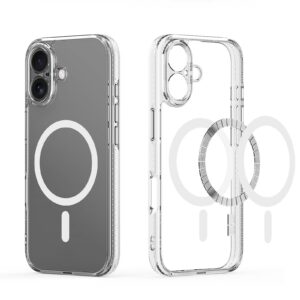 1de0747e0295eb852297cd034bc3a025 DUX DUCIS case CLIN MAG compatible with MagSafe for IPHONE 17 transparent
