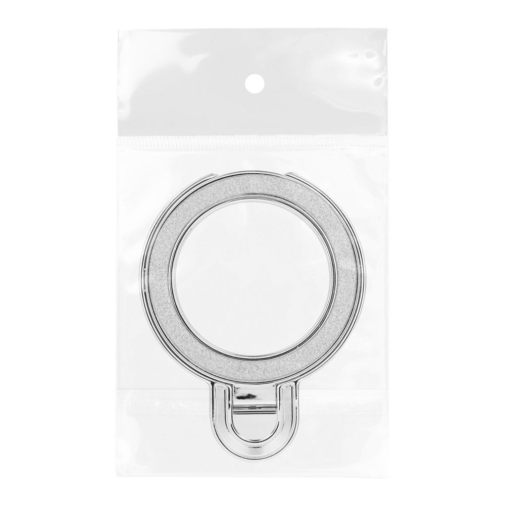 1ec478ba327214f727d2cf92946e1121 Phone stand CIRCLE GLITTER - stick-on - silver