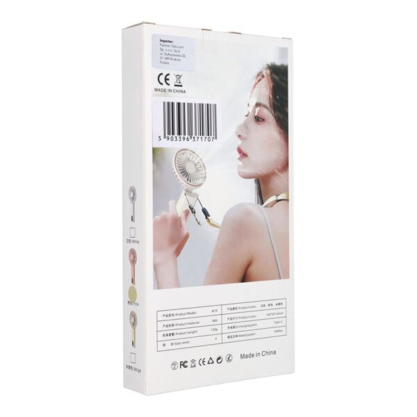 Portable fan W10 pink