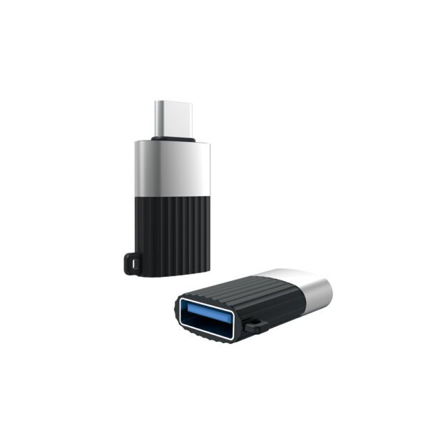 200193_oryg XO adapter NB149-F USB - USB-C black OTG
