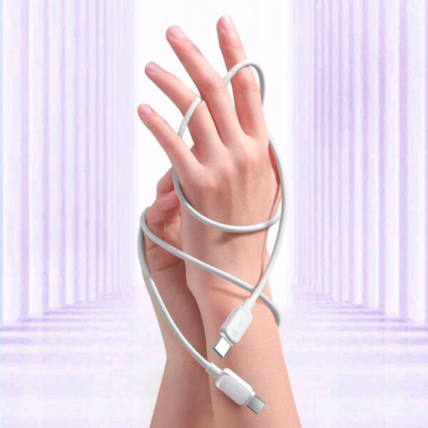 Kabel Joyroom S-A14 USB-C - USB-C 60W 1,2m - białypol