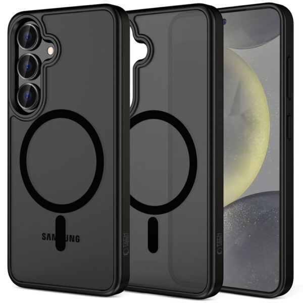 Tech-Protect MagMat MagSafena Samsung Galaxy S25 FE Case - Matte Blackeng