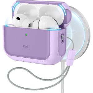 ESR Orbit Halolock MagSafe case for AirPods Pro - purpleeng