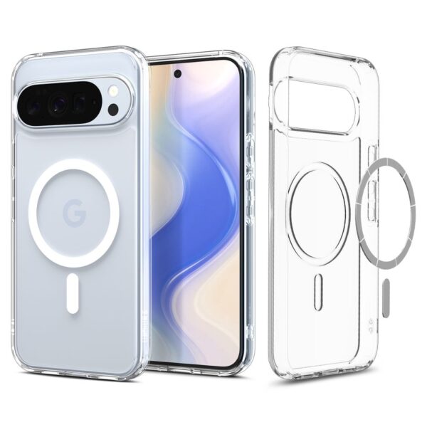 Spigen Ultra Hybrid Mag MagSafe Case for Google Pixel 10 Pro XL - Clear and Whiteeng