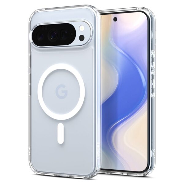 Spigen Ultra Hybrid Mag MagSafe Case for Google Pixel 10 Pro XL - Clear and Whiteeng