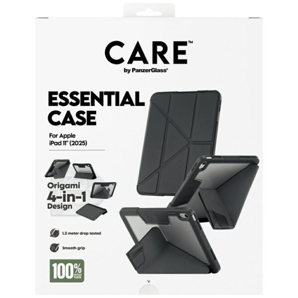 Care by PanzerGlass Y fold case for iPad 11" 2025 (11th gen.) - blackeng