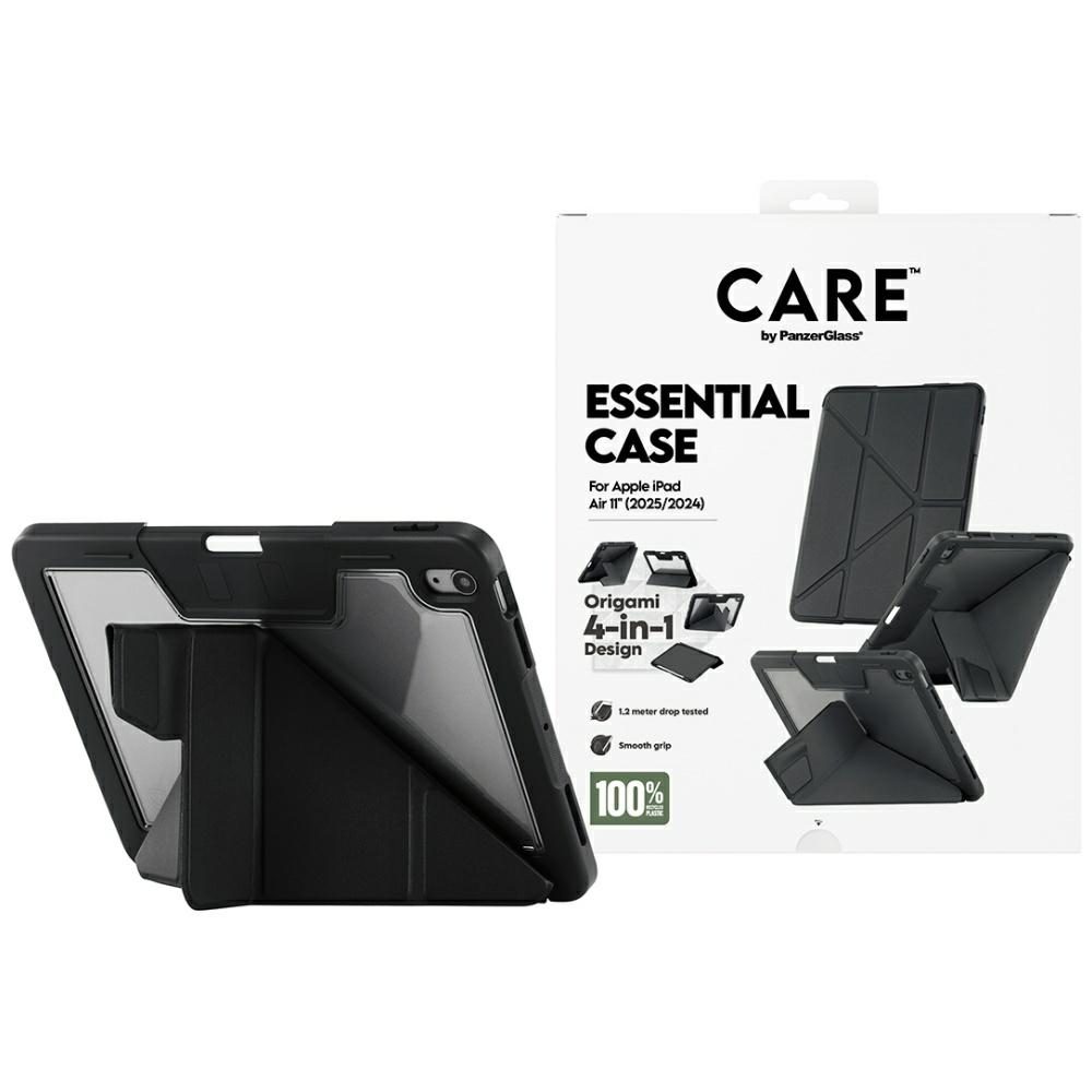 Care by PanzerGlass Y fold case for iPad Air 11" 2025 (7th gen.) / iPad Air 11" 2024 (6th gen.) - blackeng