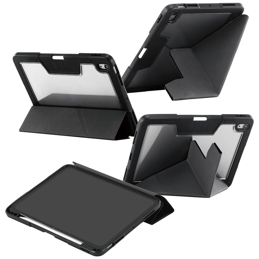 Care by PanzerGlass Y fold case for iPad Air 11" 2025 (7th gen.) / iPad Air 11" 2024 (6th gen.) - blackeng