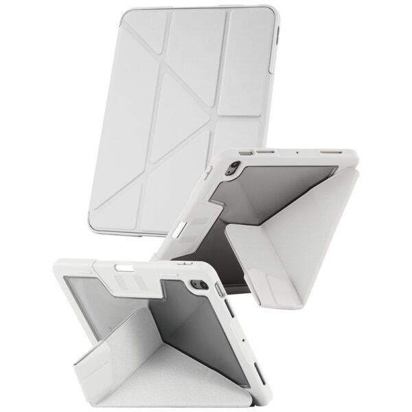201474_2 Care by PanzerGlass Y fold case for iPad Air 11" 2025 (7th generation) / iPad Air 11" 2024 (6th generation) - light grayeng