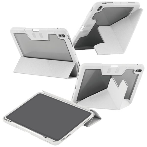 201474_3 Care by PanzerGlass Y fold case for iPad Air 11" 2025 (7th generation) / iPad Air 11" 2024 (6th generation) - light grayeng