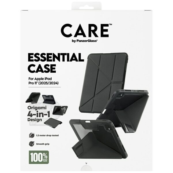 Care by PanzerGlass Y fold case for iPad Pro 11" 2025 / 2024 - blackeng