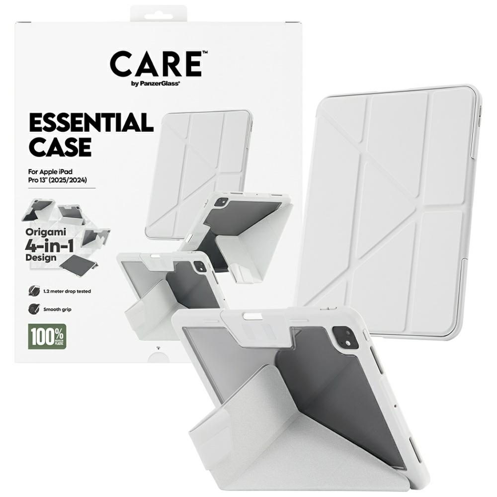 Care by PanzerGlass Y fold case for iPad Pro 13" 2024 / 2025 - light grayeng