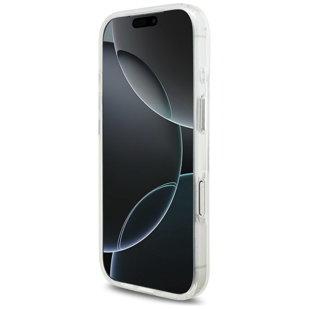 201504_5 Karl Lagerfeld IML Karl RSG Logo MagSafe Case for iPhone 17 Pro - Transparenteng
