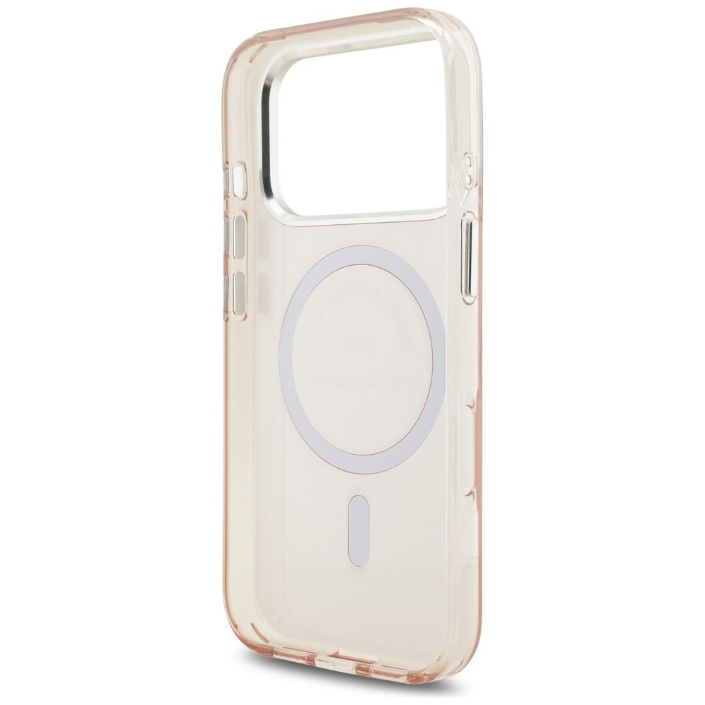 Karl Lagerfeld IML Karl RSG Logo MagSafe Case for iPhone 17 Pro - Pinkeng