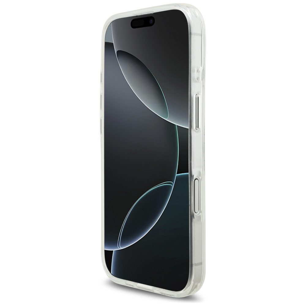 Karl Lagerfeld IML Karl RSG Logo MagSafe Case for iPhone 17 - Transparenteng