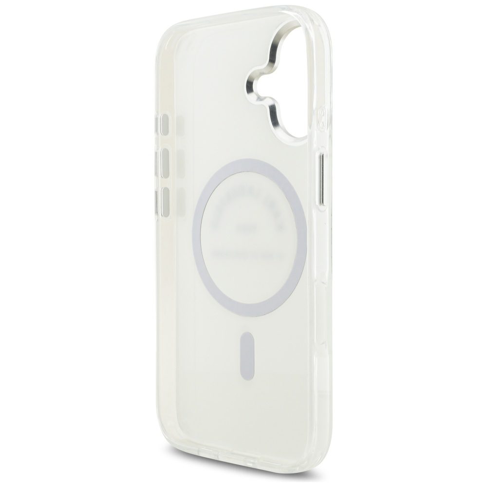Karl Lagerfeld IML Karl RSG Logo MagSafe Case for iPhone 17 - Transparenteng
