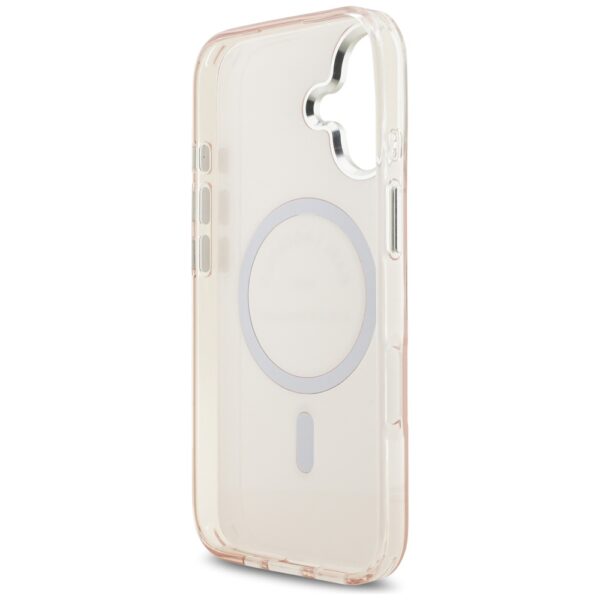 Karl Lagerfeld IML Karl RSG Logo MagSafe Case for iPhone 17 - Pinkeng