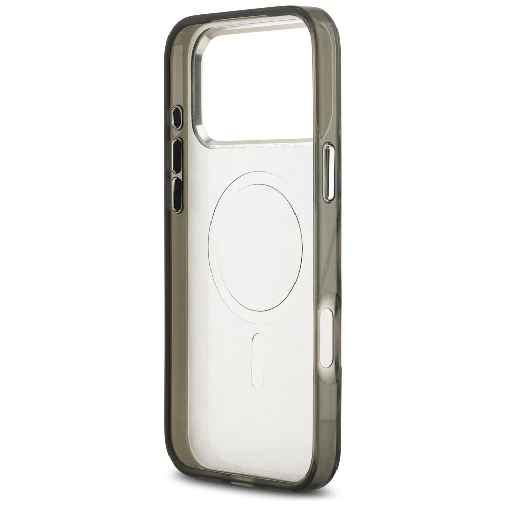 Karl Lagerfeld IML Leopard Pattern MagSafe Case for iPhone 17 Pro Max - Browneng