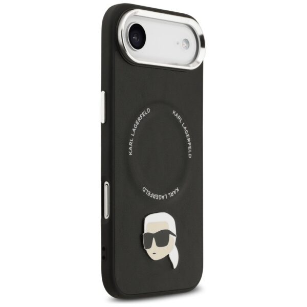 Karl Lagerfeld Karl Pin MagSafe Case for iPhone Air - Blackeng