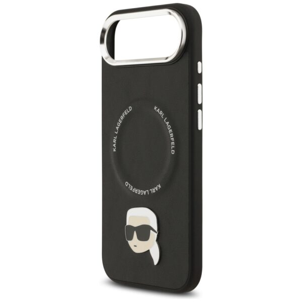 Karl Lagerfeld Karl Pin MagSafe Case for iPhone Air - Blackeng