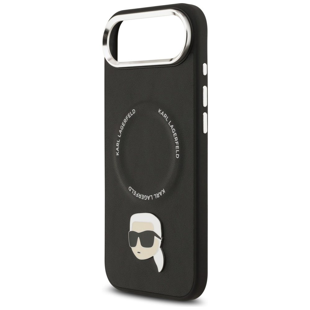 Karl Lagerfeld Karl Pin MagSafe Case for iPhone Air - Blackeng