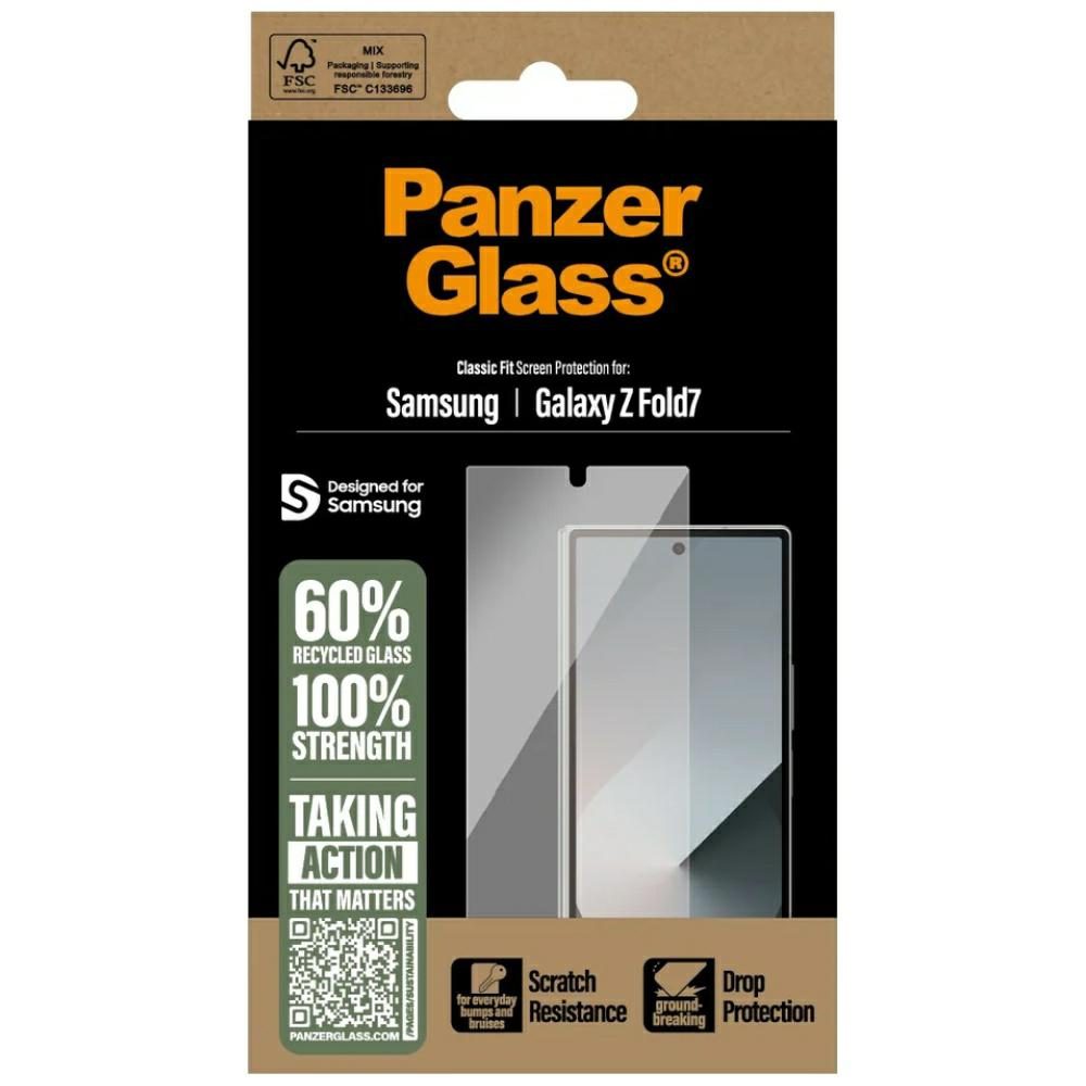 PanzerGlass Classic Fit Tempered Glass for Samsung Galaxy Z Fold 7eng