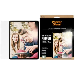 201568_1 PanzerGlass Ultra-Wide Fit Reflective Armor Tempered Glass for iPad Air 13" 2024 / 2025 / iPad Pro 13" 2024 / 2025eng