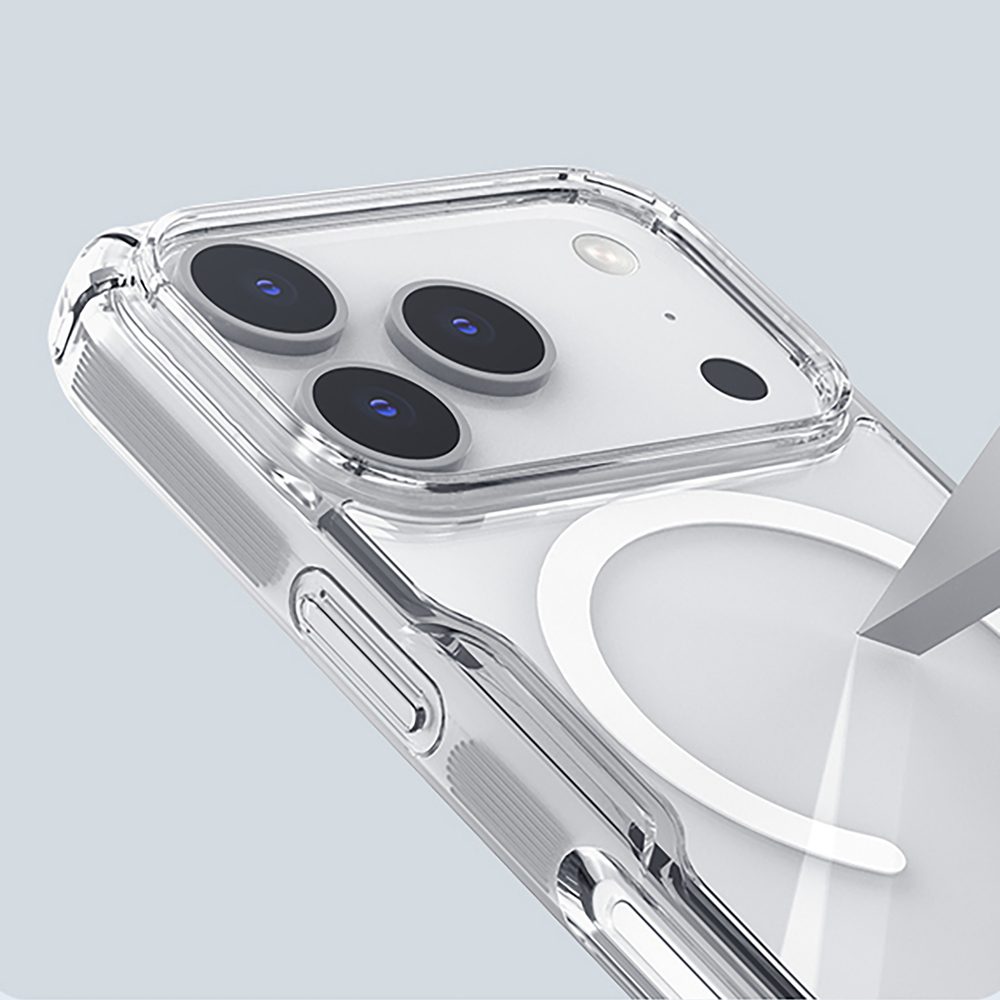 Nature TPU Pro Magnetic Case IP17 Pro Whitepol