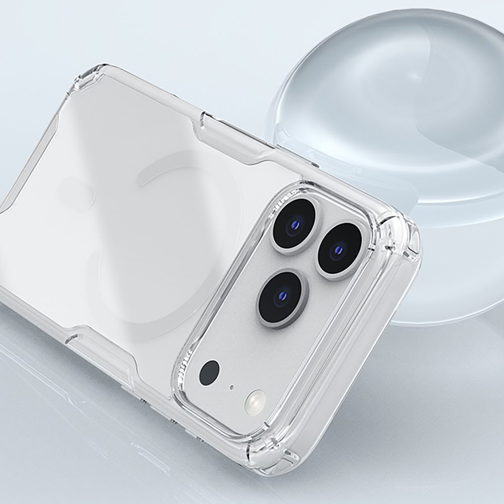 Nature TPU Pro Magnetic Case IP17 Pro Whitepol