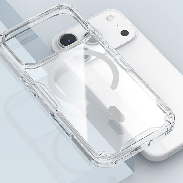 Nature TPU Pro Magnetic Case IP17 Pro Whitepol