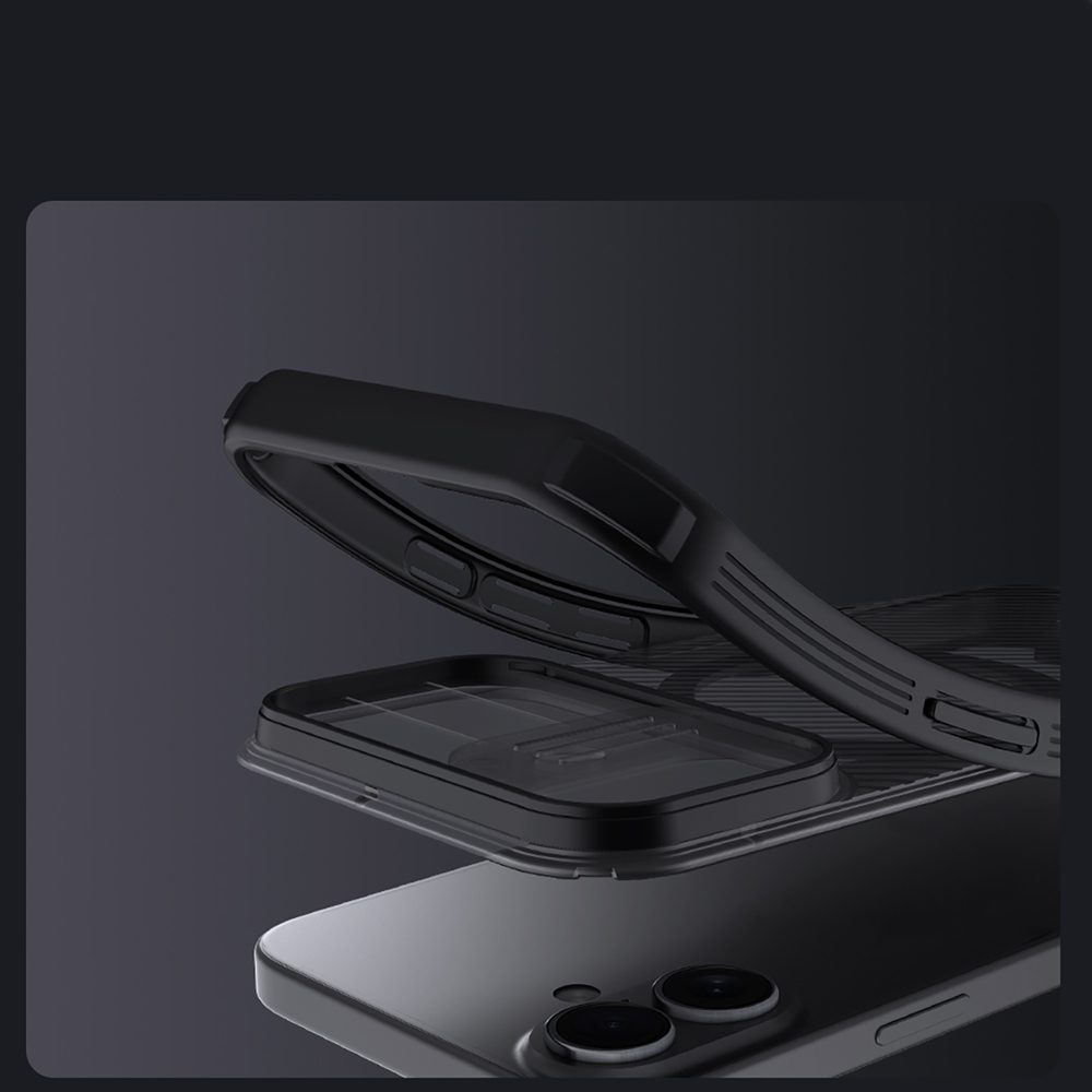 CamShield Pro Magnetic Case IP17 Transparent blackpol