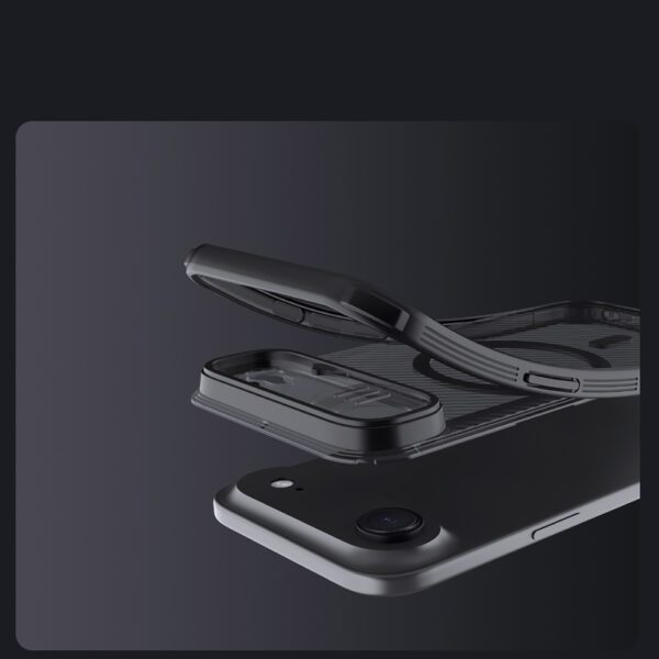 CamShield Pro Magnetic Case IP17 Air Transparent blackpol